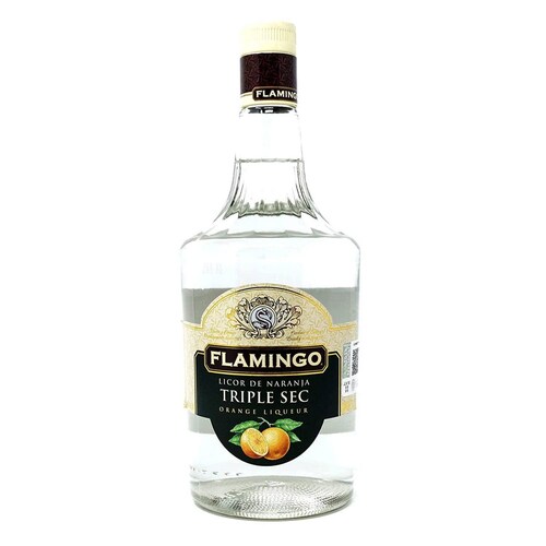 Pack de 6 Licor Flamingo Triple Sec 1 L 