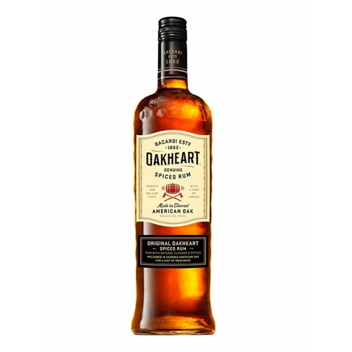 Pack de 2 Ron Bacardi Oakheart 750 ml 