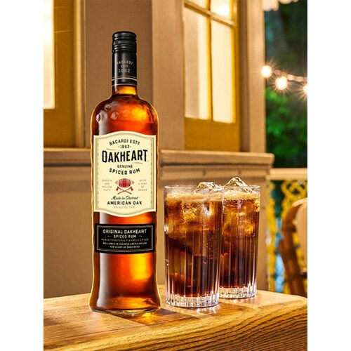 Pack de 2 Ron Bacardi Oakheart 750 ml 