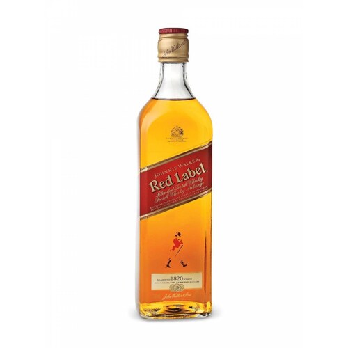 Pack de 6 Whisky Johnnie Walker Blend Red Label 200 ml 