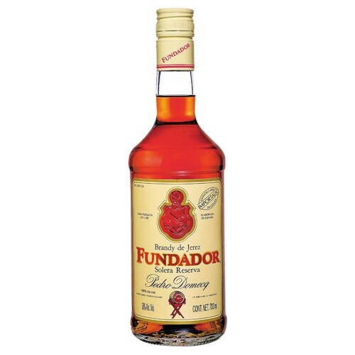 Pack de 4 Brandy Fundador 700 ml 