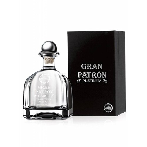 Pack de 4 Tequila Gran Patrón Platinum 750 ml 