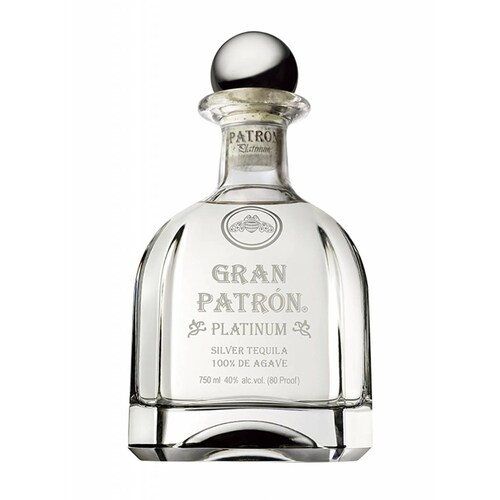 Pack de 4 Tequila Gran Patrón Platinum 750 ml 