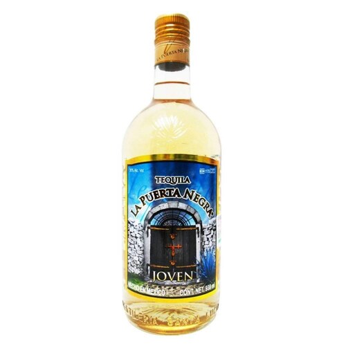Pack de 4 Tequila La Puerta Negra Joven 750 ml 