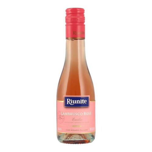 Pack de 6 Vino Rosado Riunite Lambrusco Rose 187 ml 