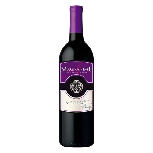 Pack de 2 Vino Tinto Magnanime Merlot 750 ml 