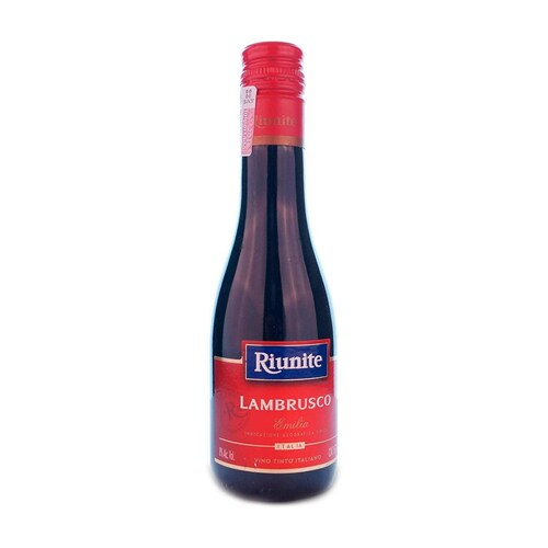 Pack de 4 Vino Tinto Riunite Lambrusco 187 ml 
