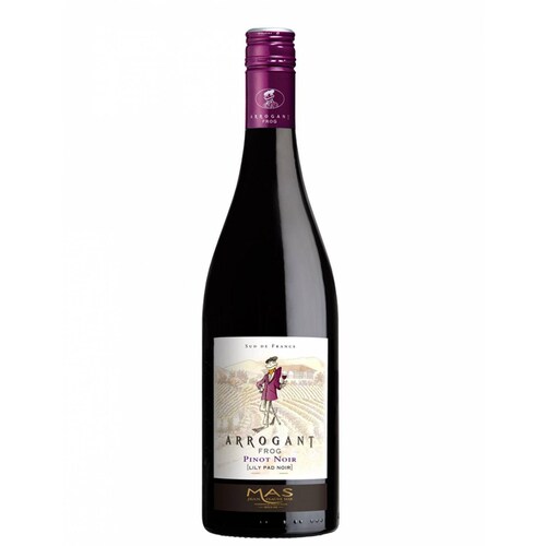 Pack de 4 Vino Tinto Arrogant Frog Lily Pad Noir Pinot Noir 750 ml 