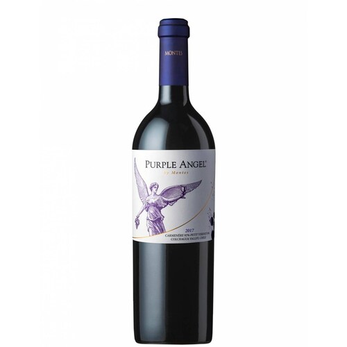 Pack de 6 Vino Tinto Montes Purple Angel Carmenère Petit Verdot 750 ml 
