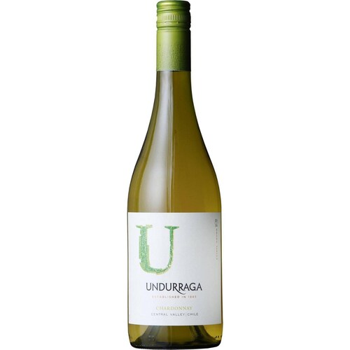Pack de 6 Vino Blanco Undurraga Chardonnay 750 ml 