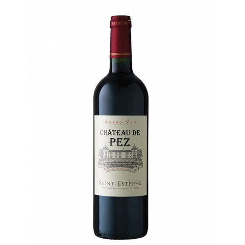 Pack de 2 Vino Tinto Chateau Pez Merlot, Cabernet Sauvignon, Cabernet Franc, Petit Verdot. 750 ml 