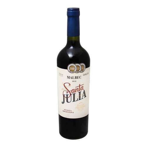 Pack de 6 Vino Tinto Santa Julia Malbec 750 ml 