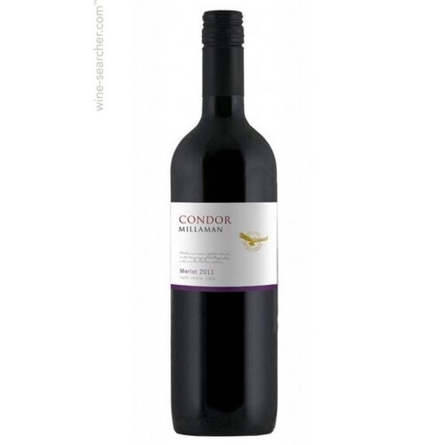 Pack de 6 Vino Tinto Millaman Estate Merlot 750 ml 