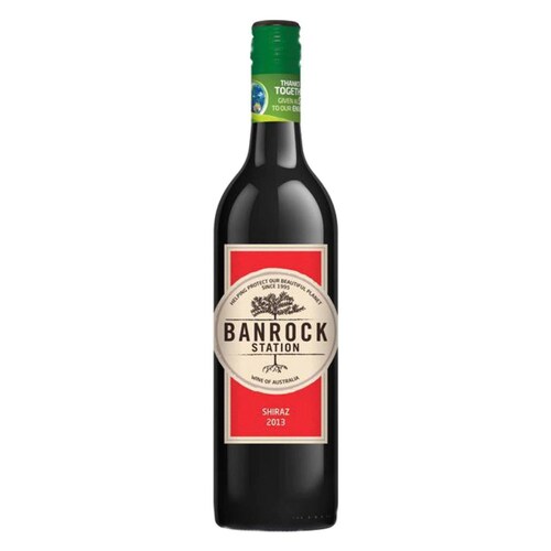 Pack de 2 Vino Tinto Banrock Station Shiraz 750 ml 