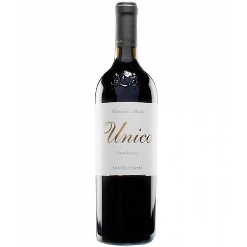 Pack de 4 Vino Tinto Santo Tomás Unico Cabernet Sauvignon Merlot 750 ml 