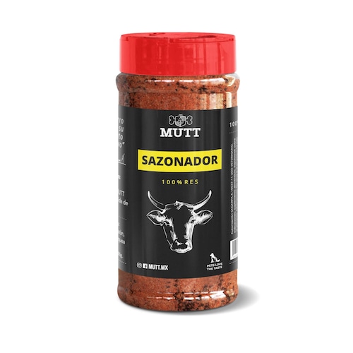 Sazonador de Croquetas Para Perros Sabor Res Mutt Delicioso 