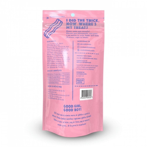 Premios Suaves para Perro Yumpers Trick Treats sabor Tocino 