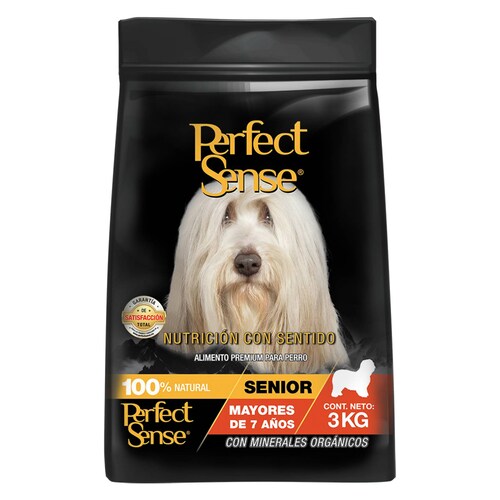 Alimento para Perro Perfect Sense Senior 3 Kg 