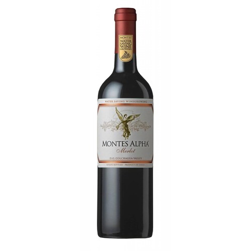 Pack de 2 Vino Tinto Montes Alpha Merlot 750 ml 