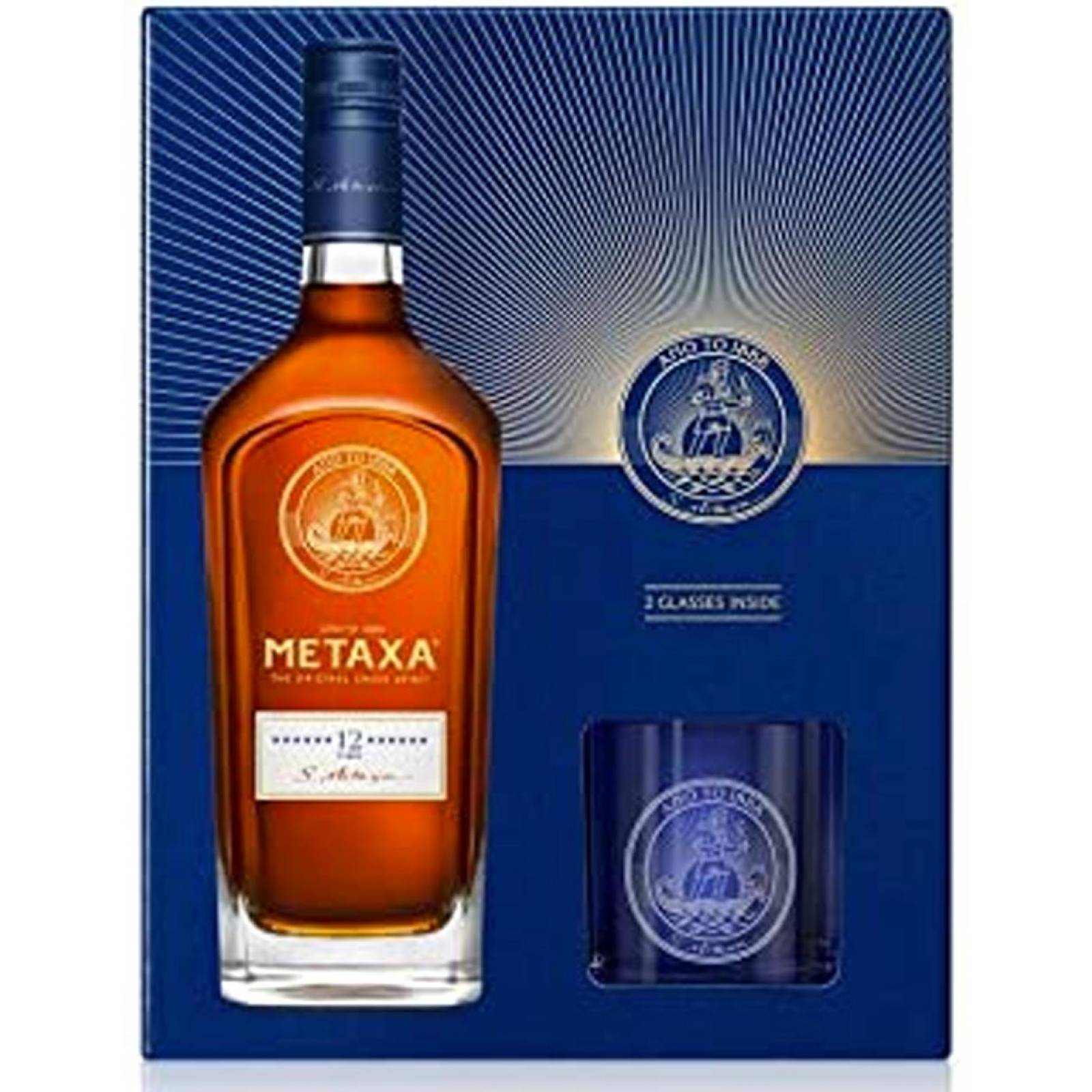 Pack De 6 Licor St Remy Metaxa 12 Stars Gift Box 700 Ml Pack De 6 Licor St Remy Metaxa 12 Stars Gift Box 700 Ml