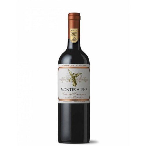 Pack de 6 Vino Tinto Montes Alpha Cabernet Sauvignon 375 ml 
