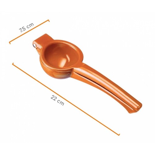 Exprimidor Bazzeff de Limones Metálico de Gran Capacidad Manual Naranja
