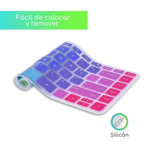 Cubreteclado Lenfech Español para Macbook Pro macbook Air 13 15 20 Multicolor