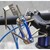 Herramienta Canotagio Multifuncional de bicicleta con 11 funciones. Azul