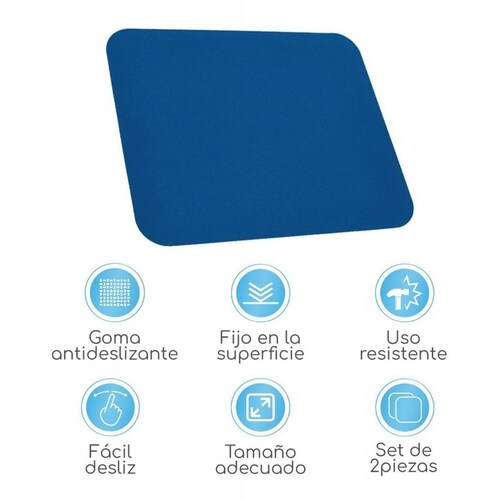 Mousepad Ofidosel Alfombrilla Gamer para Raton Laptop Ergonomico Azul