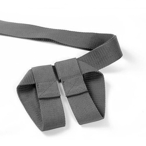 Correa Thefne de Estiramiento y para Tu Tapete de yoga O Pilates Gris