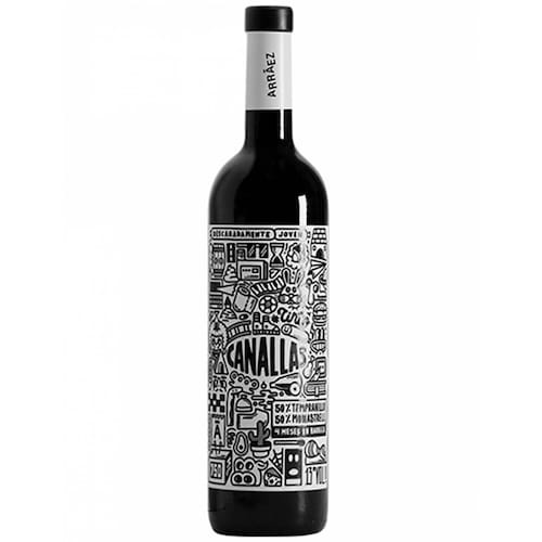 Vino Tinto Arráez Canallas 750 ml 