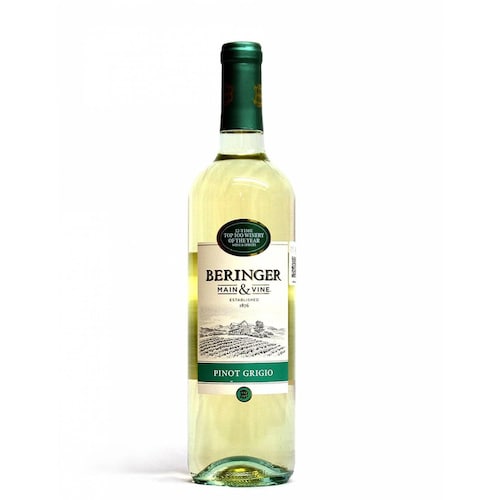 Pack de 12 Vino Blanco Beringer Mv Pinot Grigio 750 ml 
