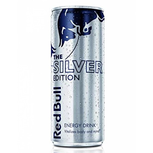 Pack de 4 Energizante Red Bull Silver Edition 250 ml 