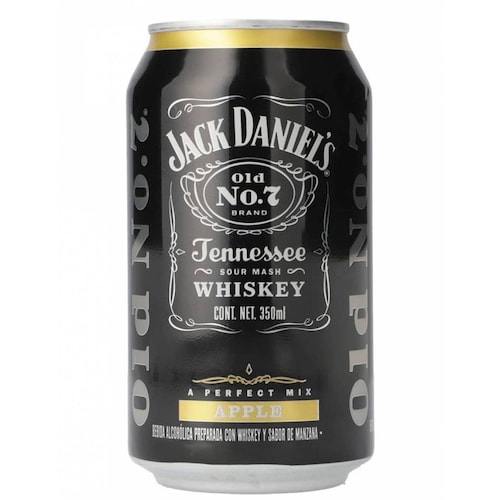 Pack de 6 Whisky Jack Daniels Apple Lata 350 ml 