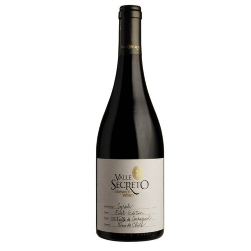 Pack de 12 Vino Tinto Valle Secreto Syrah First Edition 750 ml 