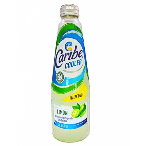 Pack de 6 Licor Caribe Cooler Limon 300 ml 