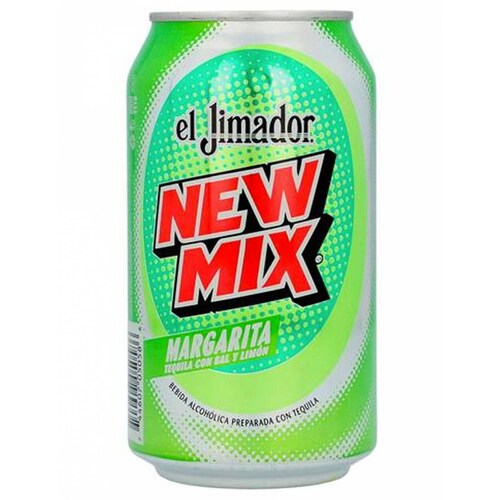 Pack de 4 Tequila New Mix Jimador Margarita Lata 350 ml 