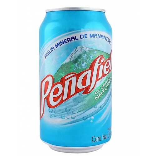 Pack de 12 Agua Peñafiel Mineral Lata 355 ml 