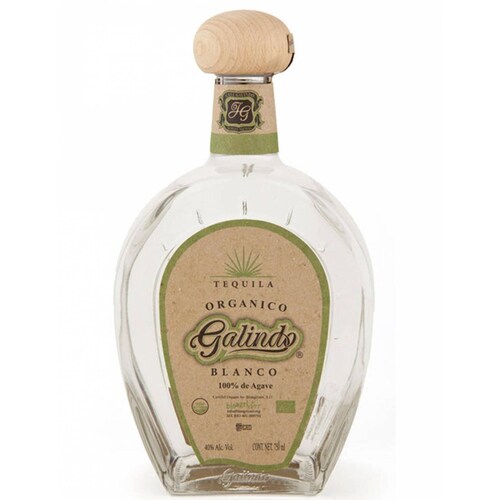 Tequila Galindo Orgánico Blanco 750 ml 