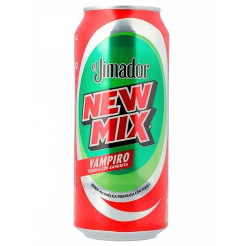 Pack de 4 Tequila New Mix Vampiro Lata 473 ml 