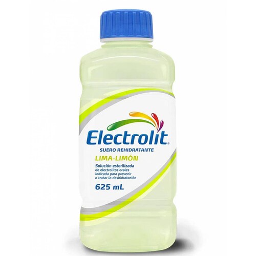 Pack de 12 Suero Electrolit Lima-Limón 625 ml 