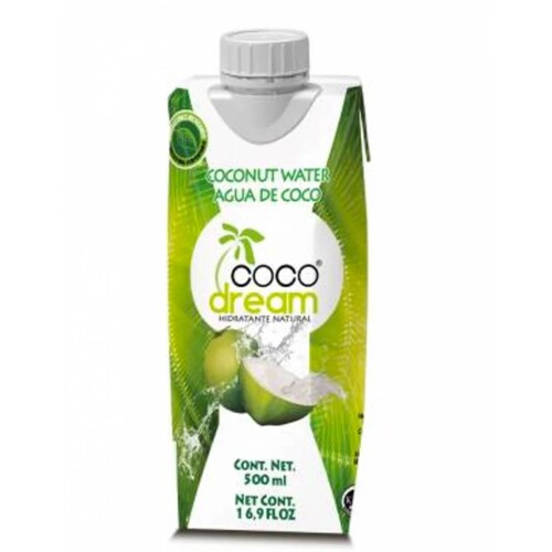Pack de 6 Agua Coco Dream 500 ml 