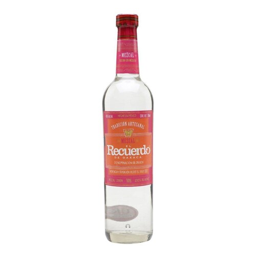 Pack de 6 Mezcal Recuerdo De Oaxaca Blanco Joven 750 ml 