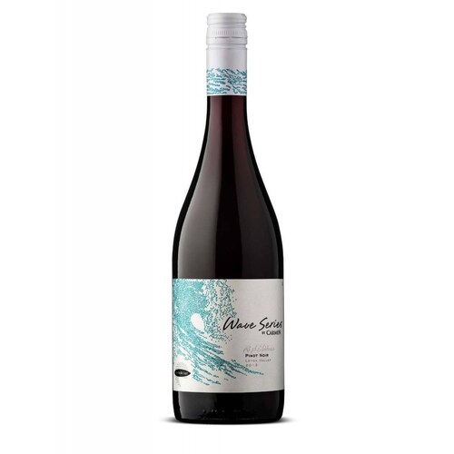Caja de 12 Vino Tinto Wave Series By Carment Pinot Noir 750 ml 