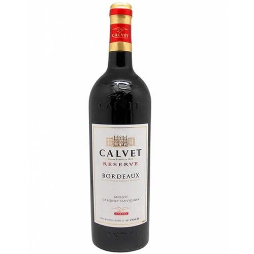 Vino Tinto Calvet Reserve Tinto Burdeos 750 ml 