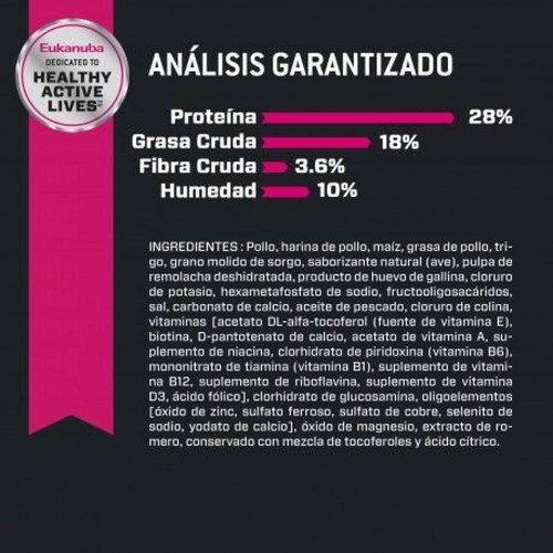 Alimento para perro Eukanuba Adult Small Breed de 6.8Kg 