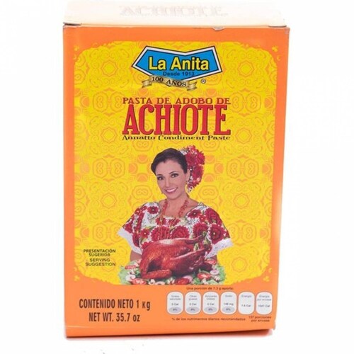 Adobo achiote La Anita 1 kg 