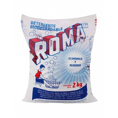 Pack de 10 Detergentes Roma de 2kg 
