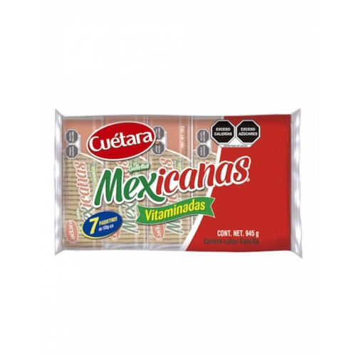 Pack de 6 Galletas Cuétara Mexicanas de 945 gr 