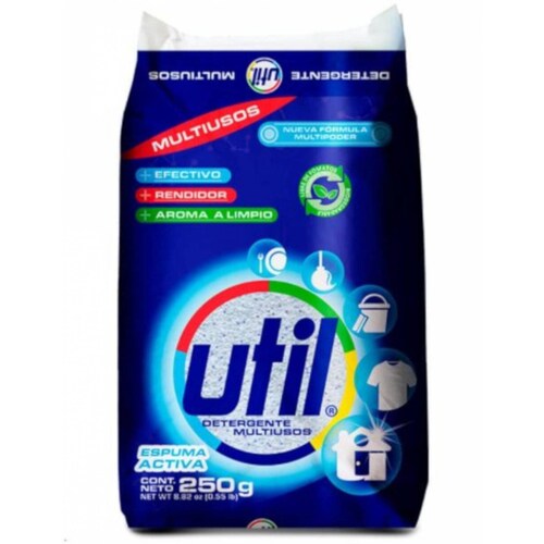 Pack de 40 Detergentes Útil Multiusos de 250 gr 